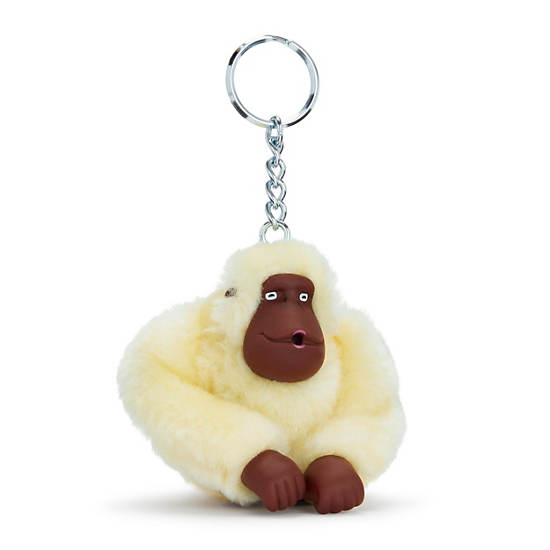 Accesorios Kipling Sven Monkey Keychain Blancos | MX 1995TC